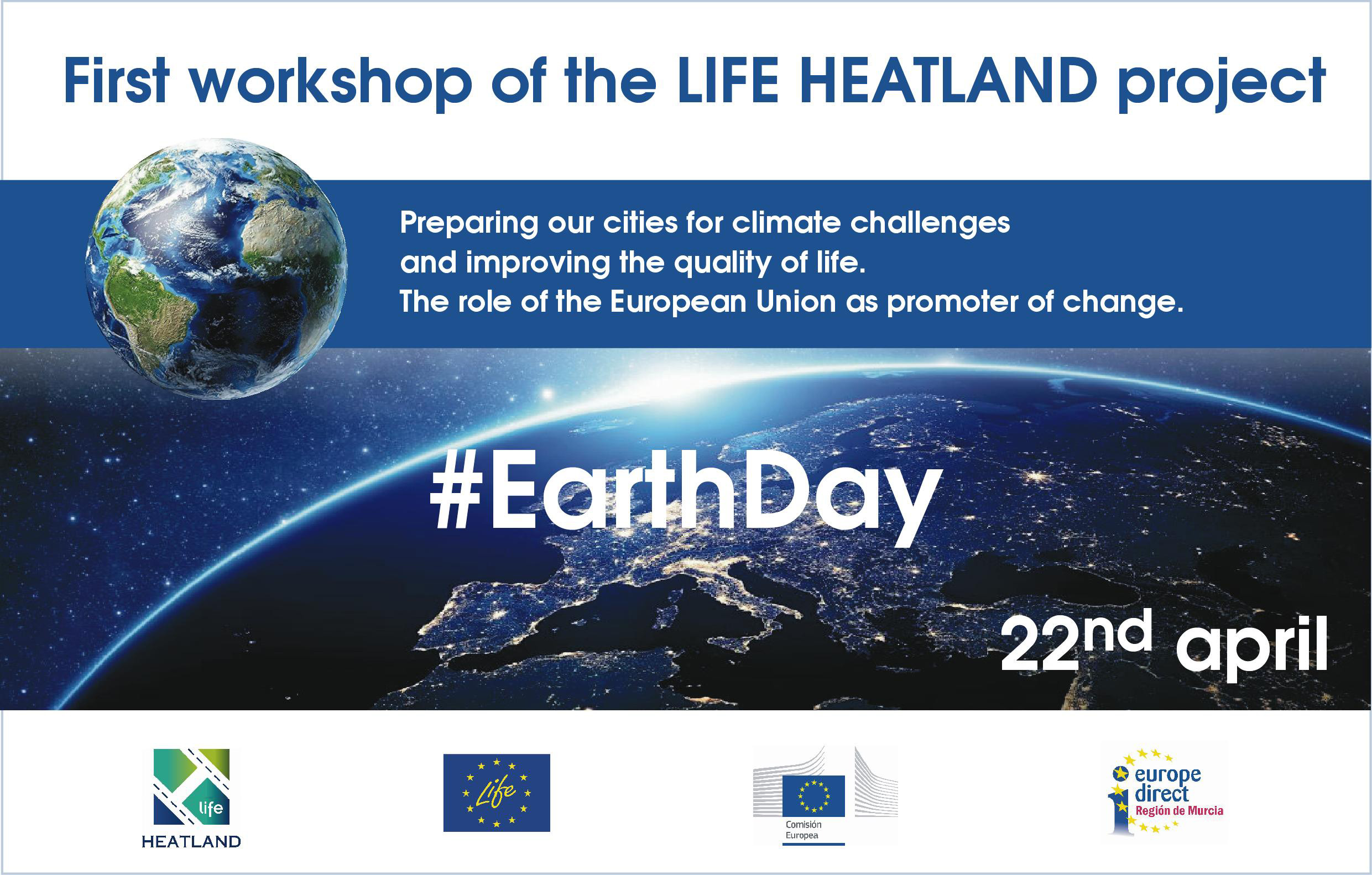 LIFE HEATLAND climate webinar on #earthday
