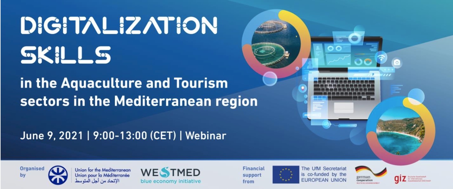 Digitalization skills in the aquaculture and tourism sectors in the Mediterranean region