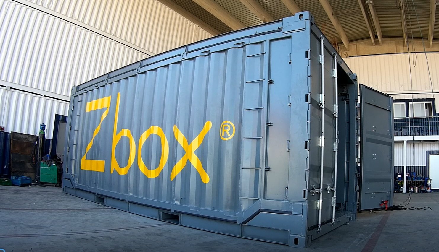 Zbox Blue Logistics project