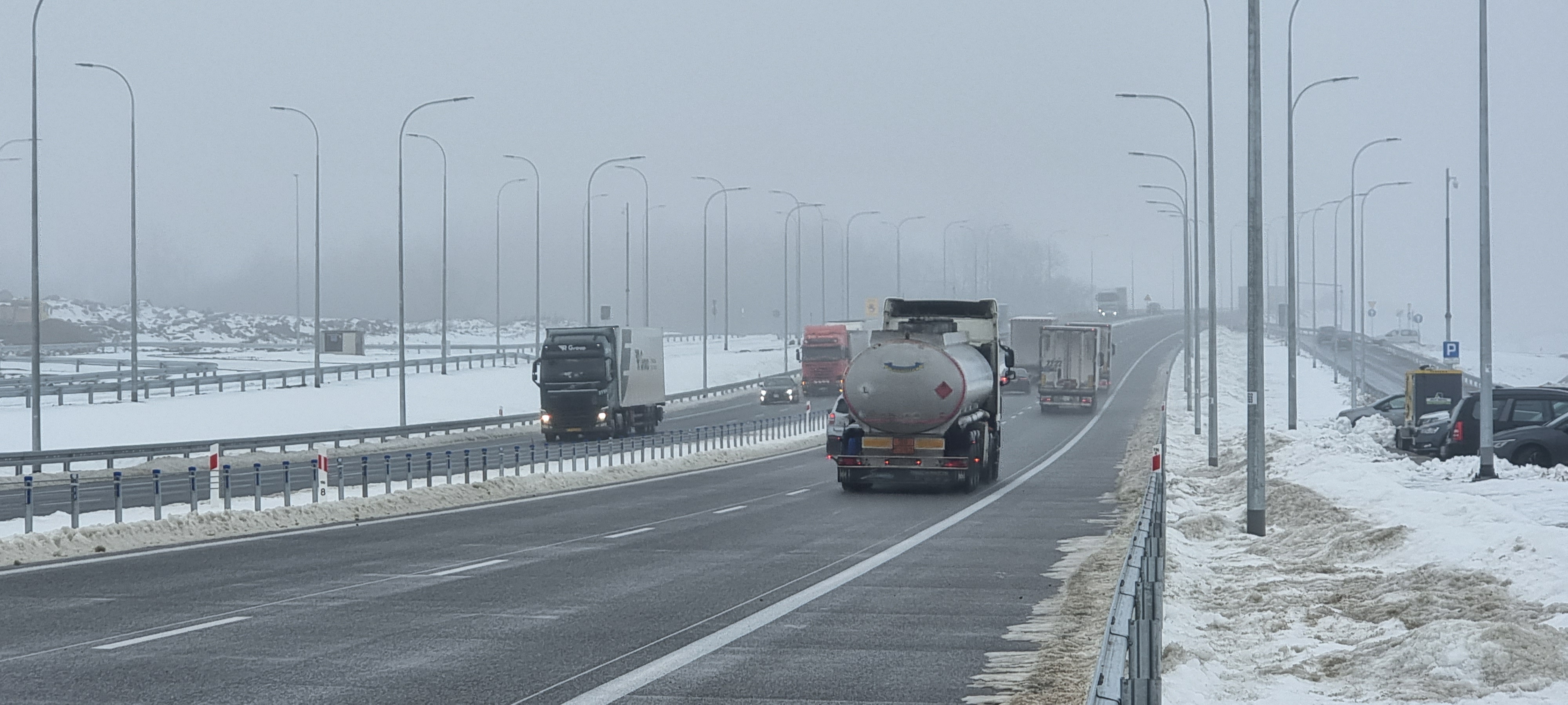 S61 expressway in Poland