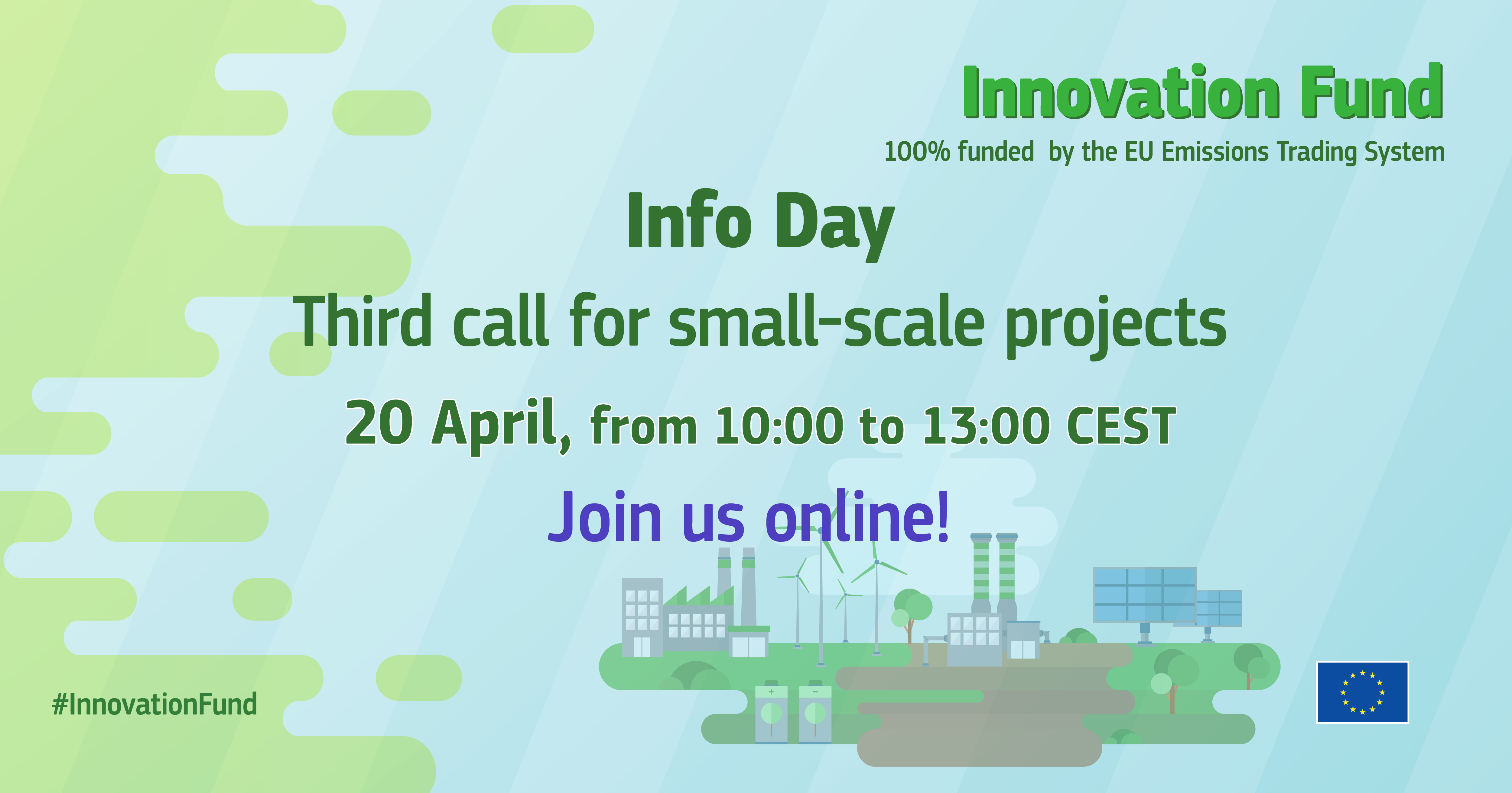 Innovation Fund - Info Day Third cal for small-scale projects