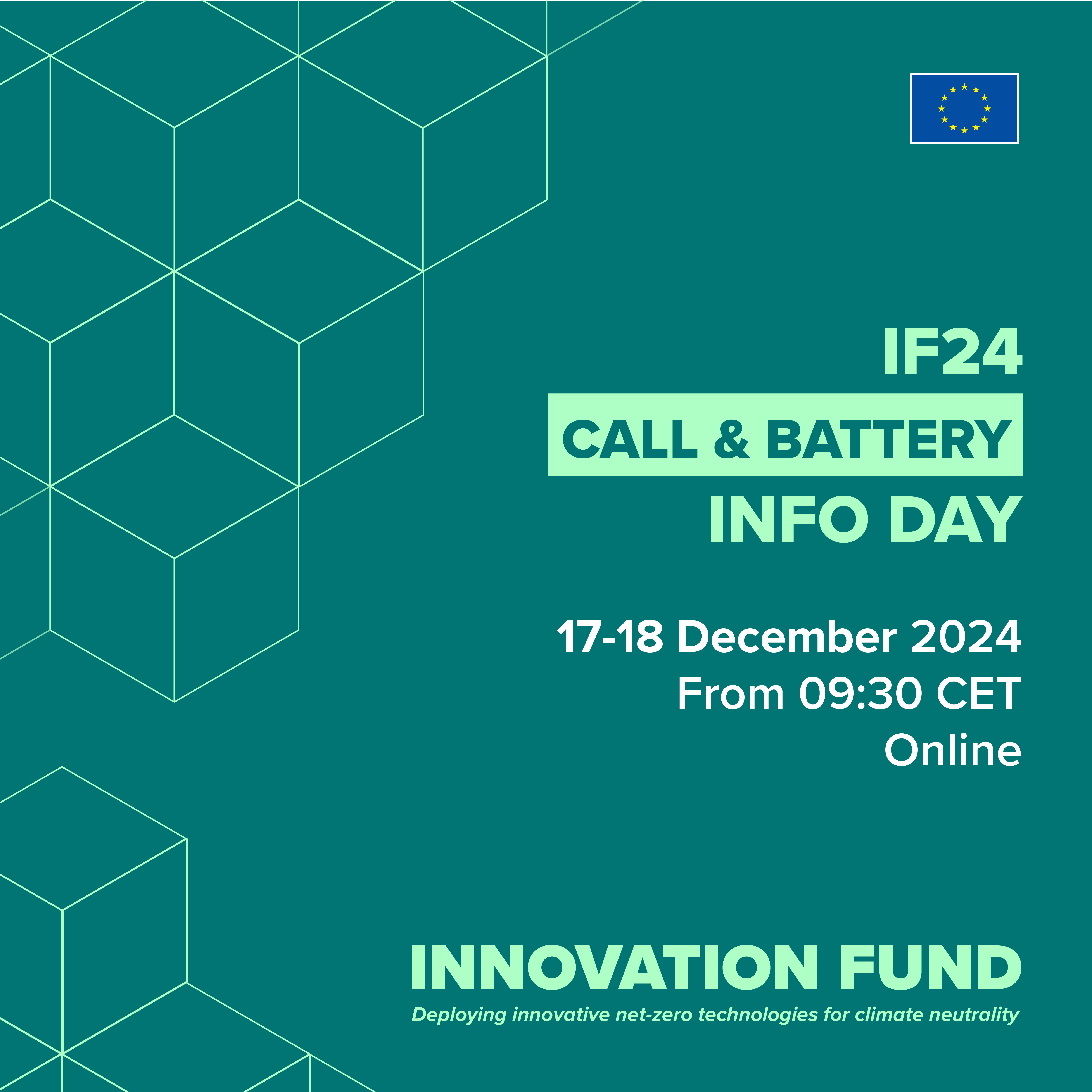 Innovation Fund 2024 Call and Battery Info Day