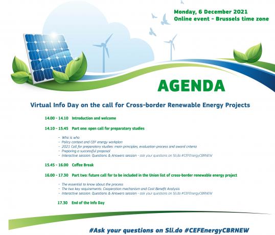 CEF Energy 2021 Virtual Info Days - 6 December 2021