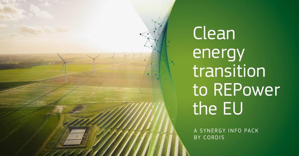 Clean energy transition to REPower the EU - A synergy info pack by CORDIS