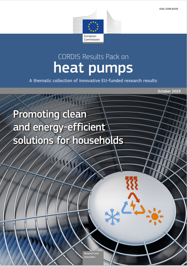 Heat pumps CORDIS Results Pack brochure