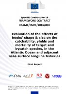 Evaluation of the effects of hooks’ shape & size on the catchability, yields and mortality of target and bycatch species, in the Atlantic Ocean and adjacent seas surface longline fisheries_1