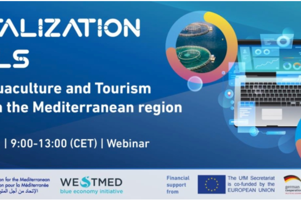 Digitalization skills. Aquaculture and tourism. Mediterranean. Webinar