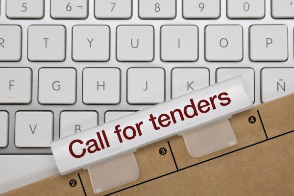 call for tenders words