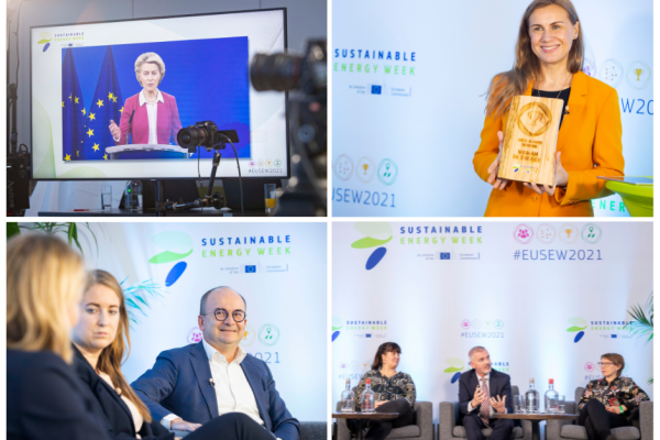 EUSEW 2021 brought together thousands of green energy researchers, entrepreneurs, policymakers, campaigners, and enthusiasts
