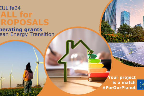 EULife24 Call Operating Grants Clean Energy Transition
