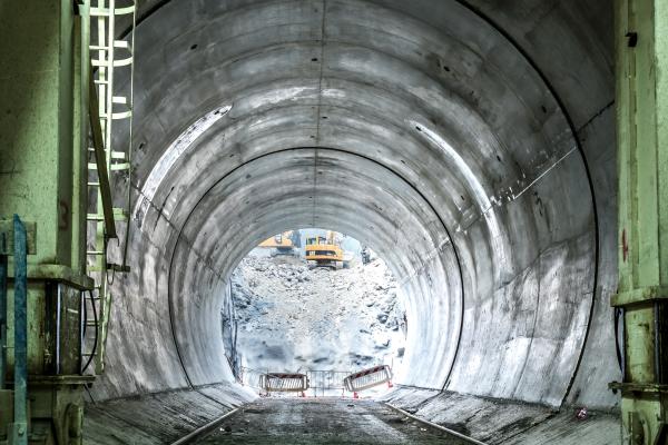 BBT tunnel - Isarco_lined tunnel