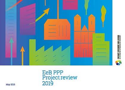 abstract cover with color EEB PPP Project Review 2019