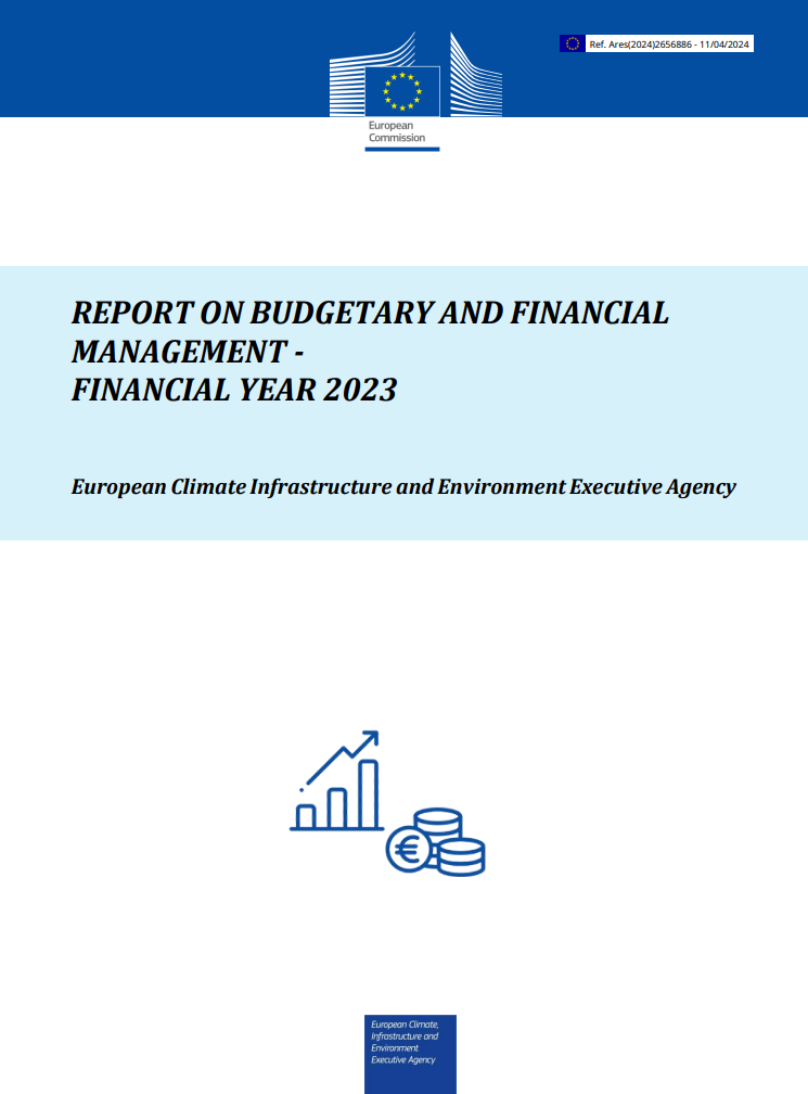 CINEA 2023 Report on Budgetary and Financial Management